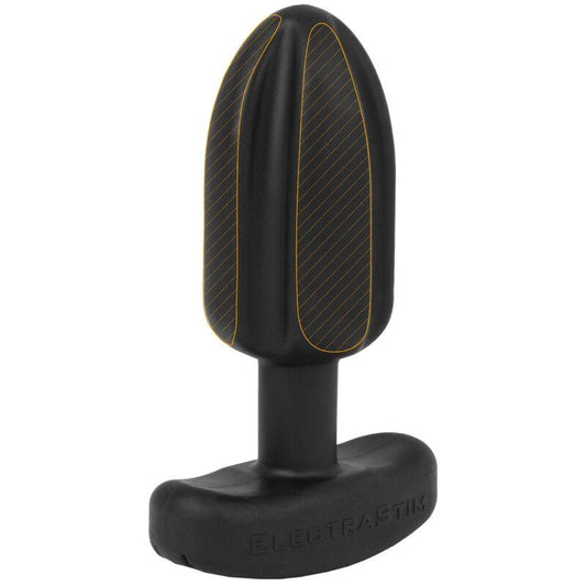 ELECTRASTIM - TARTARUS PLUG ANAL SILICONA QUADRIPOLAR NEGRO - Optelum