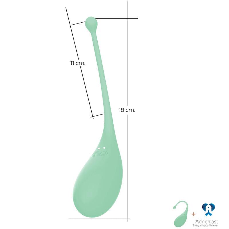 ADRIEN LASTIC - PALPITATION HUEVO VIBRADOR VERDE + APP - Optelum