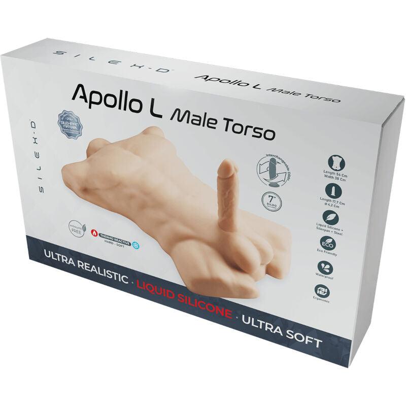 SILEXD - APOLLO L TORSO REALISTICO MASCULINO - Optelum