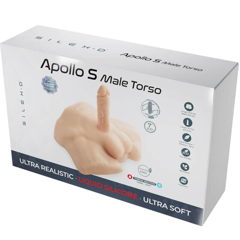 SILEXD - APOLLO S TORSO BAJO REALISTICO MASCULINO - Optelum
