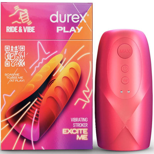 DUREX - TOY MASTURBADOR VIBRADOR RIDE & VIBE - Optelum