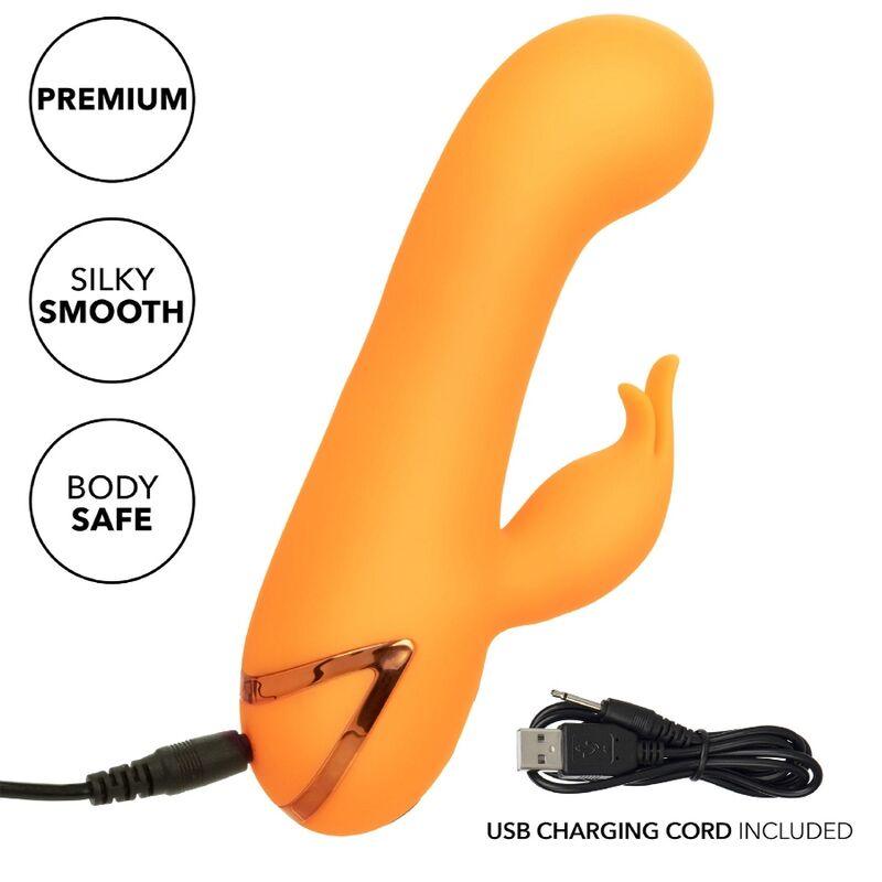 CALEXOTICS - MONTECITO MUSE VIBRADOR RABBIT NARANJA BY CALIFORNIA DREAMING - Optelum