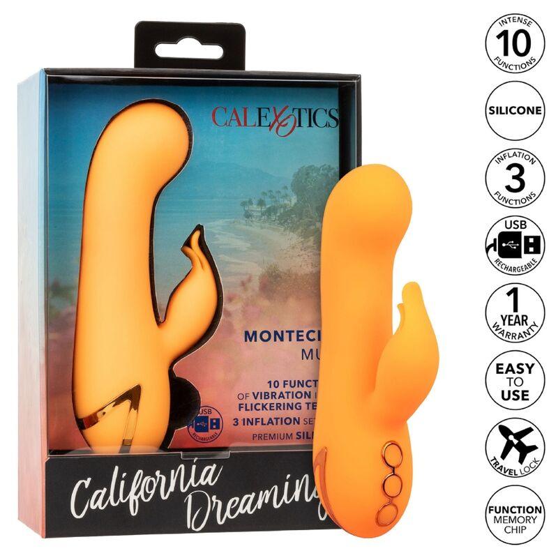 CALEXOTICS - MONTECITO MUSE VIBRADOR RABBIT NARANJA BY CALIFORNIA DREAMING - Optelum