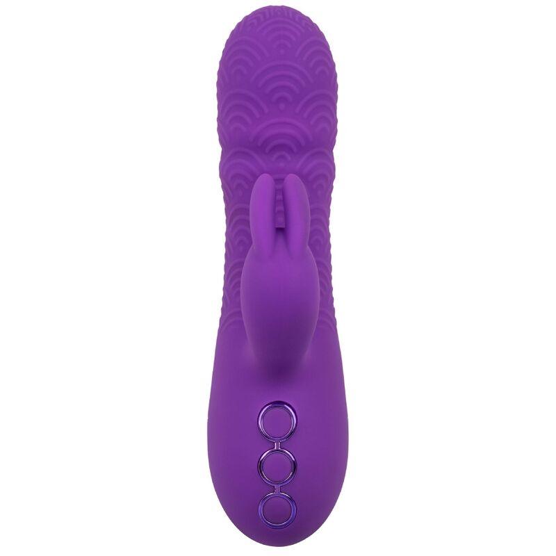 CALEXOTICS - MANHATTAN BEACH MARVEL VIBRADOR RABBIT MORADO BY CALIFORNIA DREAMING - Optelum