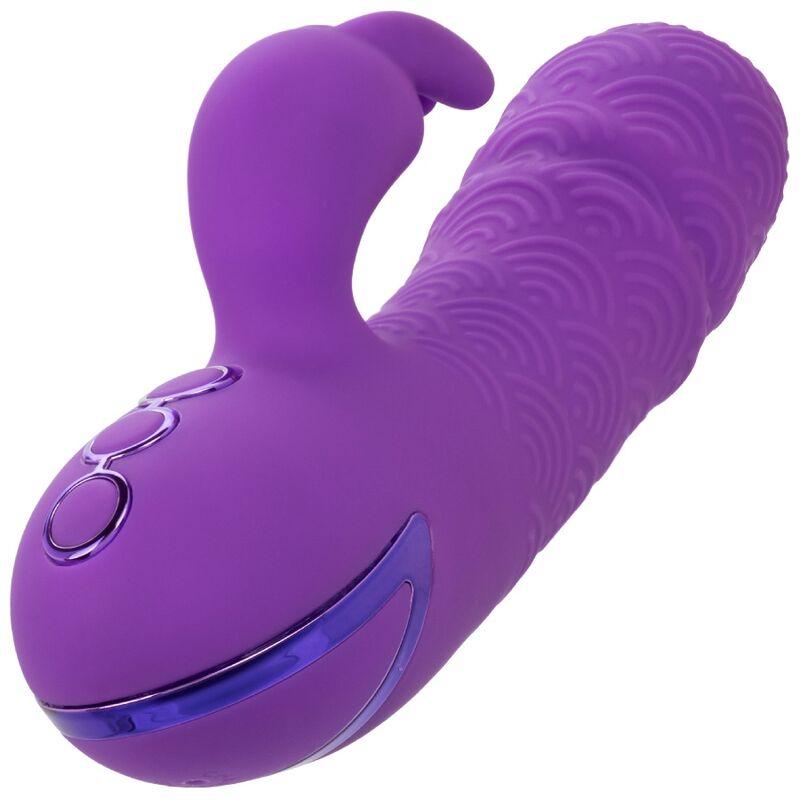 CALEXOTICS - MANHATTAN BEACH MARVEL VIBRADOR RABBIT MORADO BY CALIFORNIA DREAMING - Optelum
