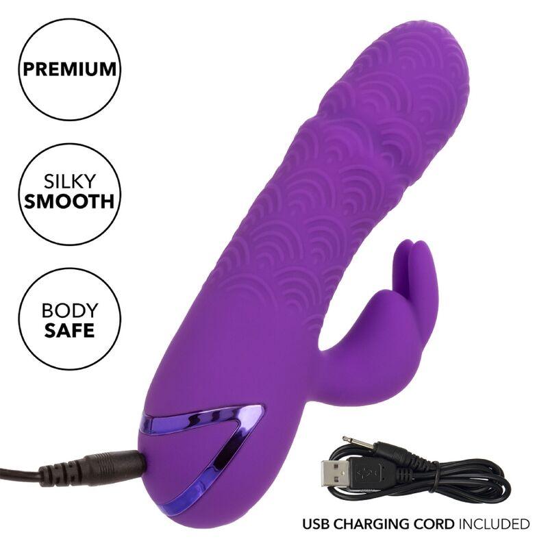 CALEXOTICS - MANHATTAN BEACH MARVEL VIBRADOR RABBIT MORADO BY CALIFORNIA DREAMING - Optelum
