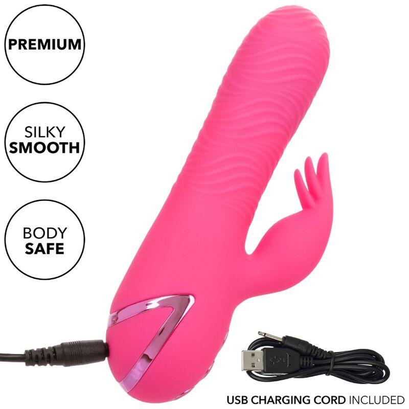 CALEXOTICS - SACRAMENTO SWEETIE VIBRADOR RABBIT ROSA BY CALIFORNIA DREAMING - Optelum