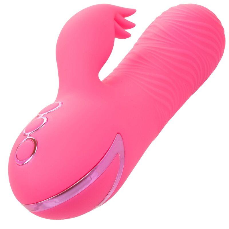 CALEXOTICS - SACRAMENTO SWEETIE VIBRADOR RABBIT ROSA BY CALIFORNIA DREAMING - Optelum