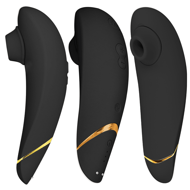 WOMANIZER - PREMIUM 2 ESTIMULADOR DE CLÍTORIS NEGRO - Optelum