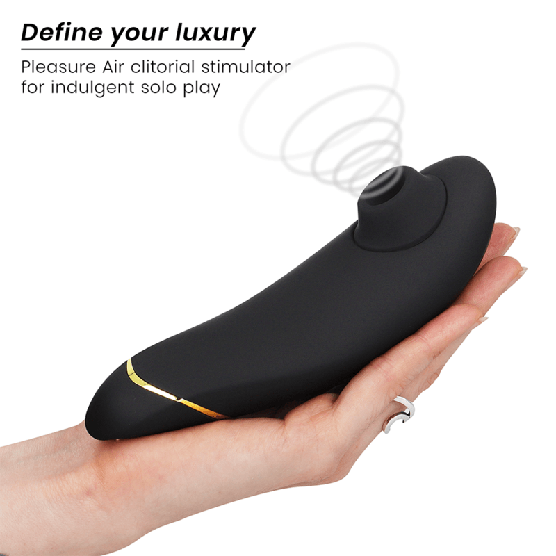 WOMANIZER - PREMIUM 2 ESTIMULADOR DE CLÍTORIS NEGRO - Optelum