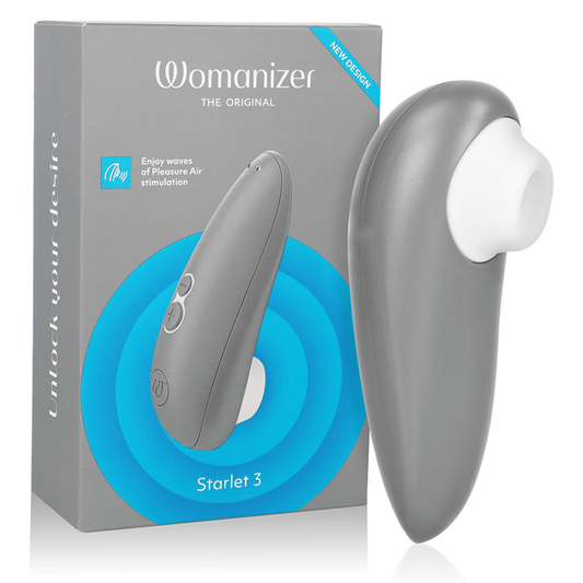WOMANIZER - STARLET 3 ESTIMULADOR CLÍTORIS GRIS - Optelum