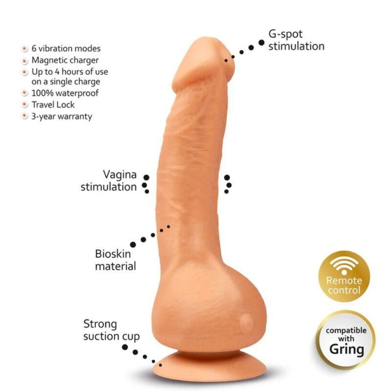 G-VIBE - GREAL 2 VIBRADOR REALISTICO NATURAL - Optelum