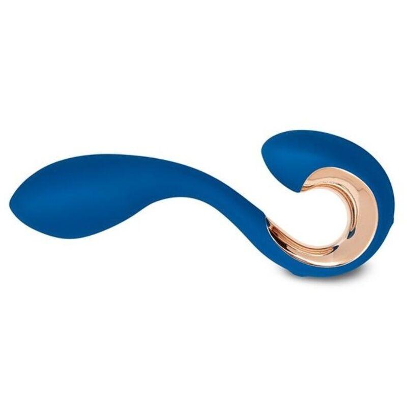 G-VIBE - GPOP 2 VIBRADOR PUNTO G Y P AZUL INDIGO - Optelum