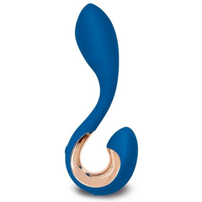G-VIBE - GPOP 2 VIBRADOR PUNTO G Y P AZUL INDIGO - Optelum