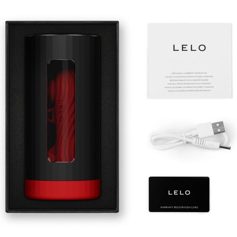 LELO - F1S V3 MASTURBADOR MASCULINO ROJO XL - Optelum