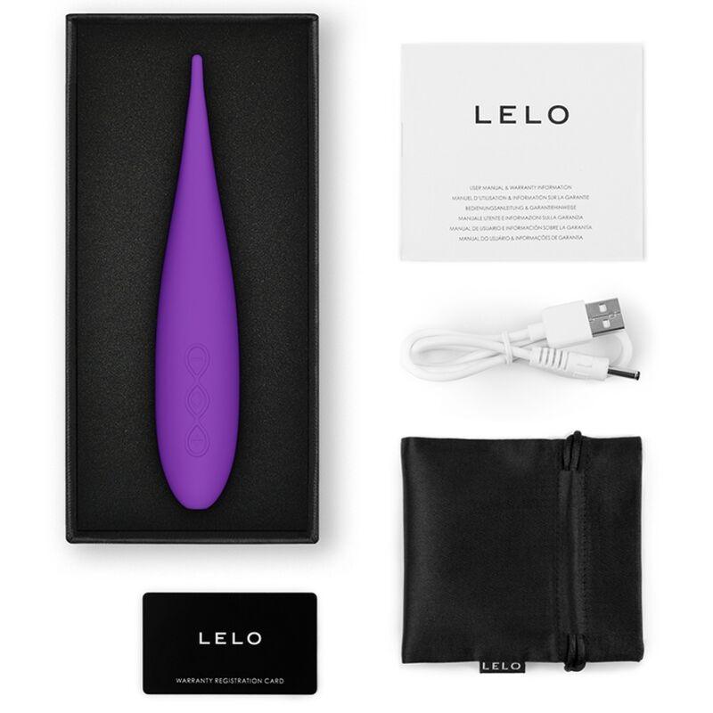 LELO - DOT TRAVEL ESTIMULADOR DE CLÍTORIS MORADO - Optelum