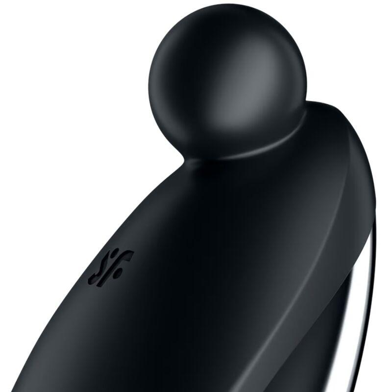 SATISFYER - SPOT ON 2 VIBRADOR LAY-ON NEGRO - Optelum