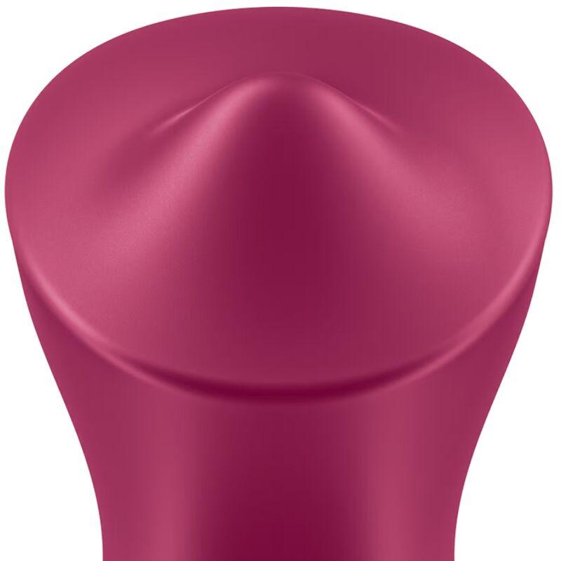 SATISFYER - EXCITERRR VIBRADOR LAY-ON CLÍTORIS BERRY - Optelum