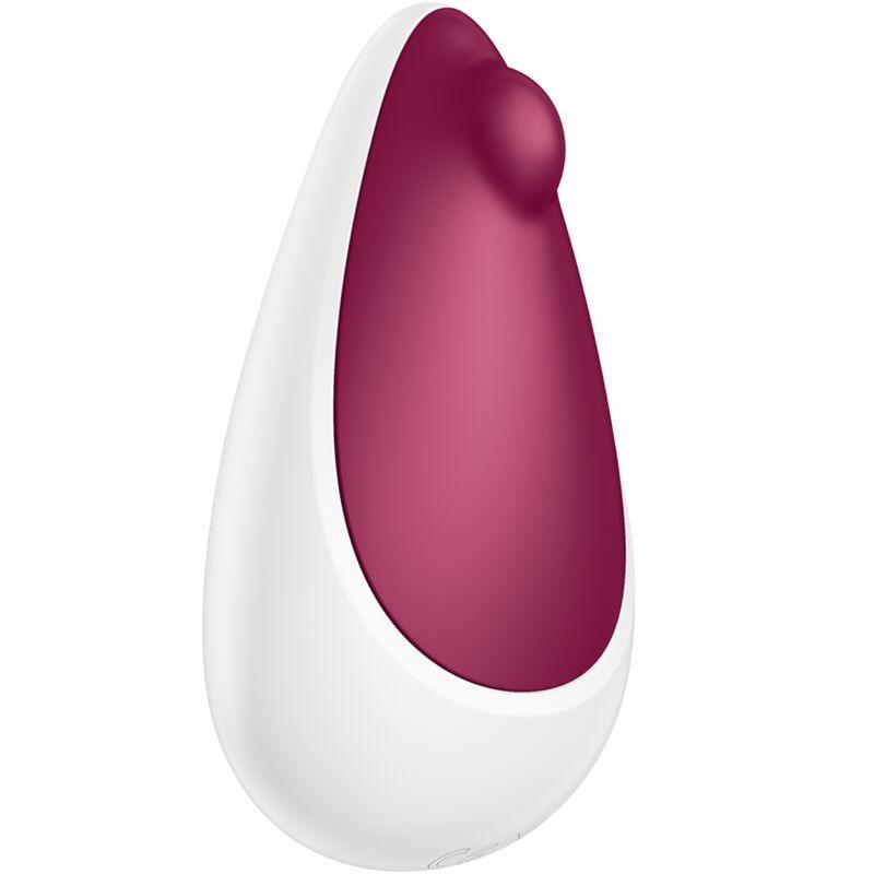 SATISFYER - SPOT ON 3 ESTIMULADOR DE CLÍTORIS ROJO - Optelum