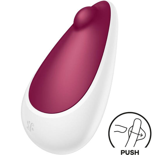 SATISFYER - SPOT ON 3 ESTIMULADOR DE CLÍTORIS ROJO - Optelum