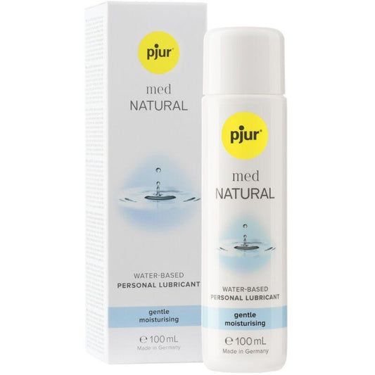 PJUR - MED NATURAL LUBRICANTE BASE AGUA 100 ML - Optelum