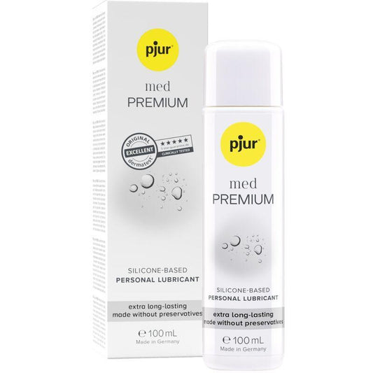 PJUR - MED LUBRICANTE PREMIUM SILICONA 100 ML - Optelum
