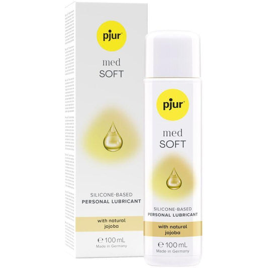 PJUR - MED SOFT GLIDE LUBRICANTE SILICONA 100 ML - Optelum