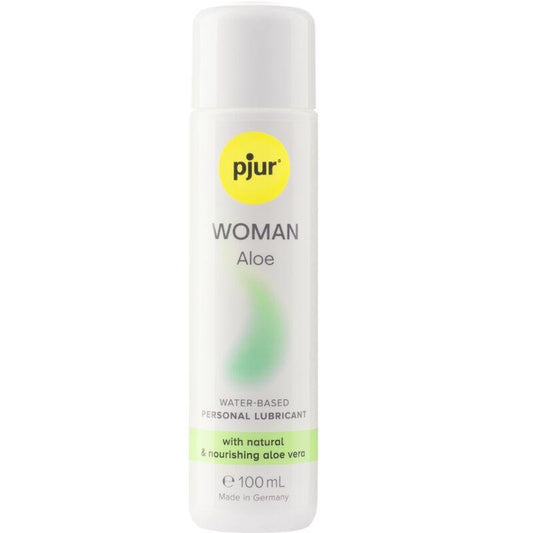PJUR - WOMAN ALOE LUBRICANTE BASE AGUA 100 ML - Optelum