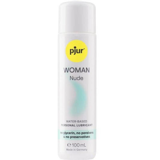 PJUR - WOMAN NUDE LUBRICANTE BASE AGUA 100 ML - Optelum