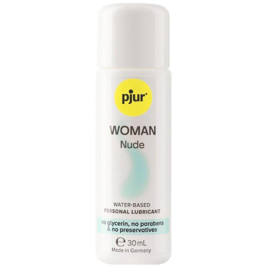 PJUR - WOMAN NUDE LUBRICANTE BASE AGUA 30 ML - Optelum
