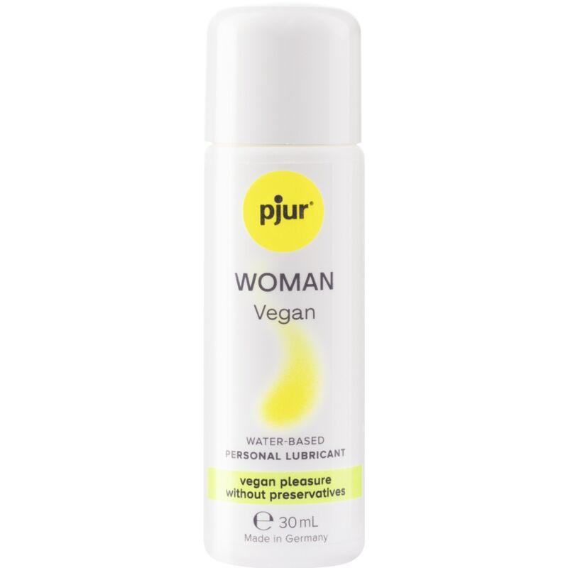 PJUR - WOMAN VEGAN LUBRICANTE BASE AGUA 30 ML - Optelum