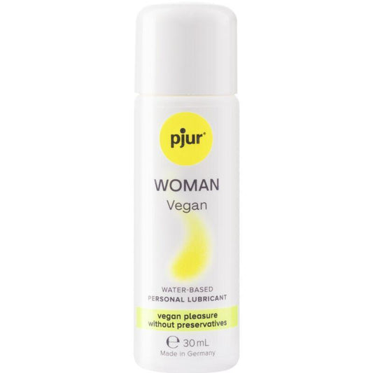 PJUR - WOMAN VEGAN LUBRICANTE BASE AGUA 30 ML - Optelum