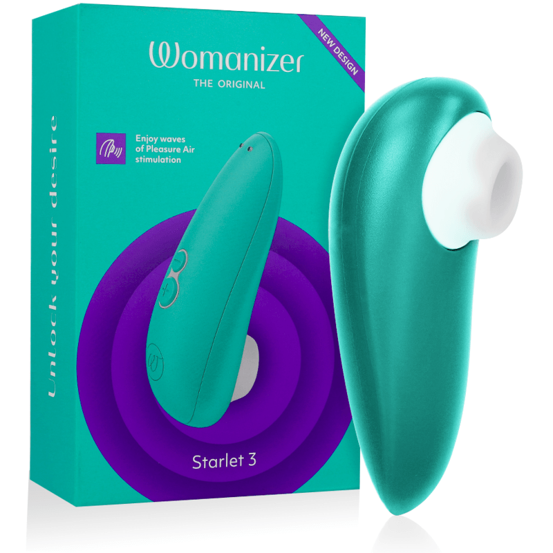 WOMANIZER - STARLET 3 ESTIMULADOR CLÍTORIS TURQUESA - Optelum