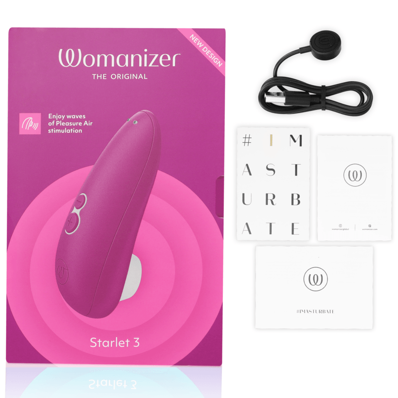 WOMANIZER - STARLET 3 ESTIMULADOR CLÍTORIS VIOLETA - Optelum