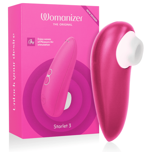 WOMANIZER - STARLET 3 ESTIMULADOR CLÍTORIS ROSA - Optelum