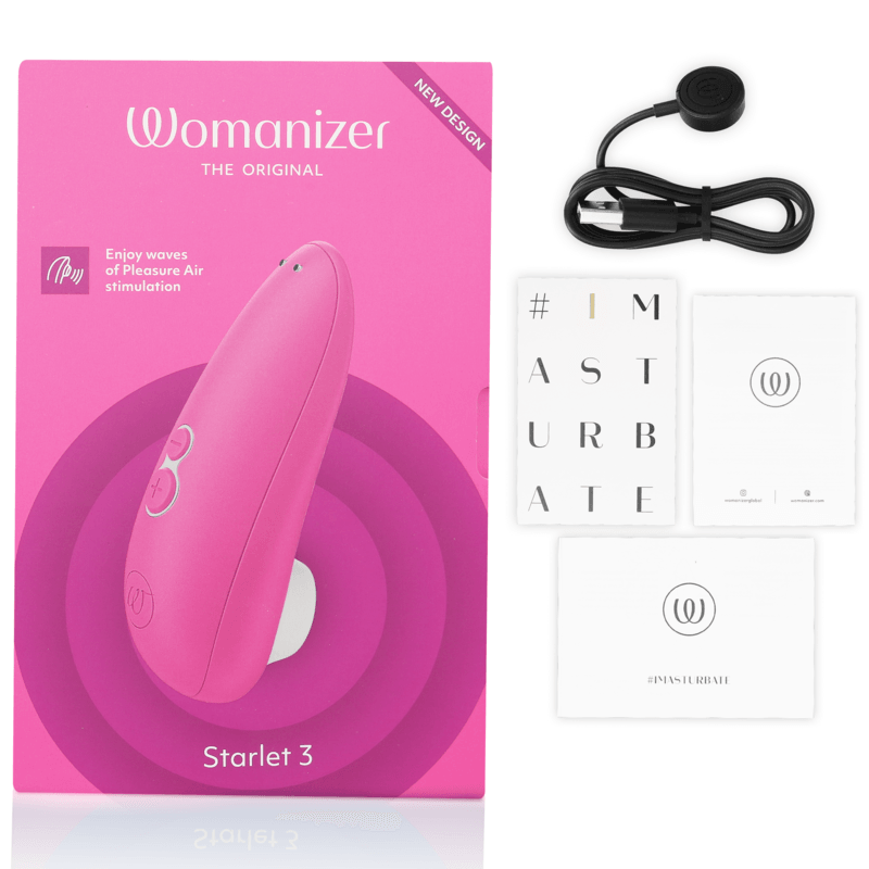 WOMANIZER - STARLET 3 ESTIMULADOR CLÍTORIS ROSA - Optelum