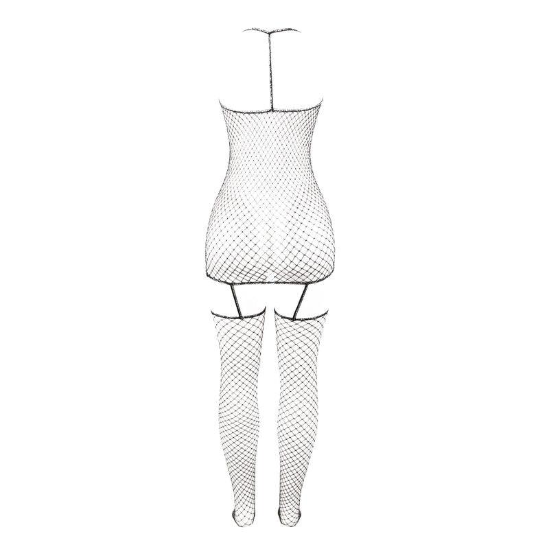 SUBBLIME - 951955 BODYSTOCKING DE REJILLA BRILLANTE TALLA ÚNICA - Optelum