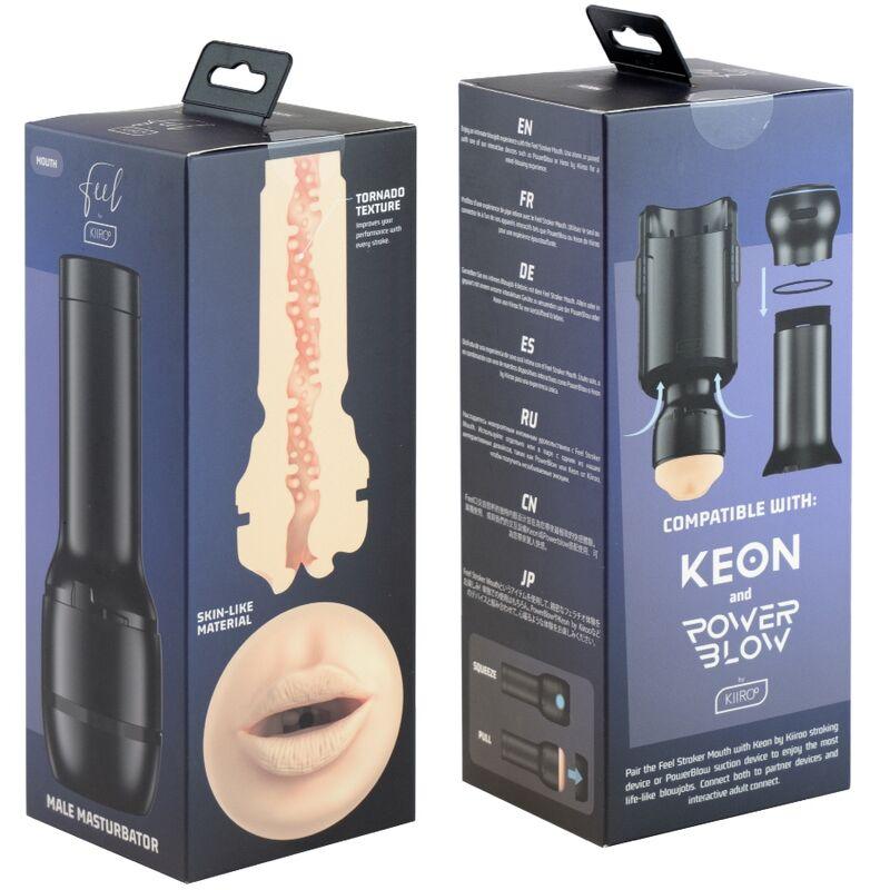 KIIROO - FEEL KIIROO MASTURBADOR BOCA - Optelum