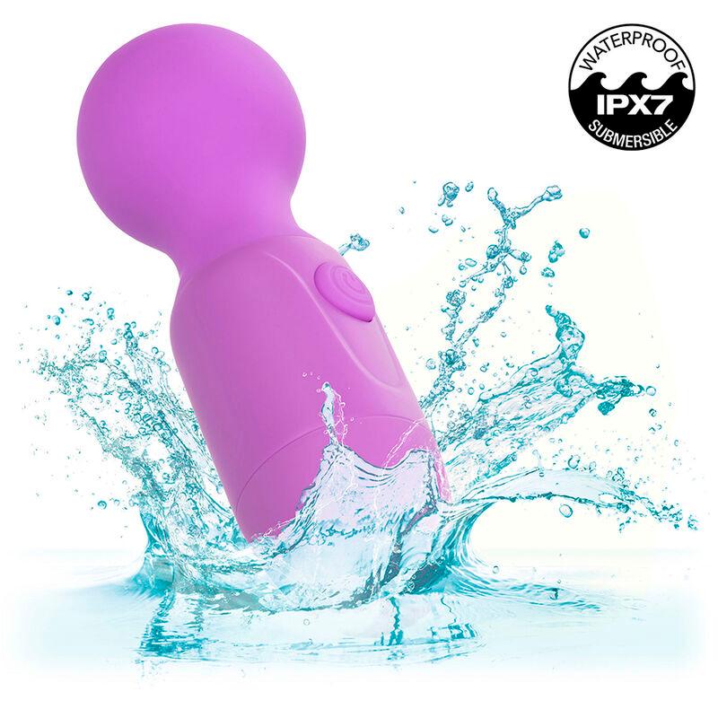 CALEXOTICS - FIRST TIME MASAJEADOR RECARGABLE 10 VIBRACIONES VIOLETA - Optelum