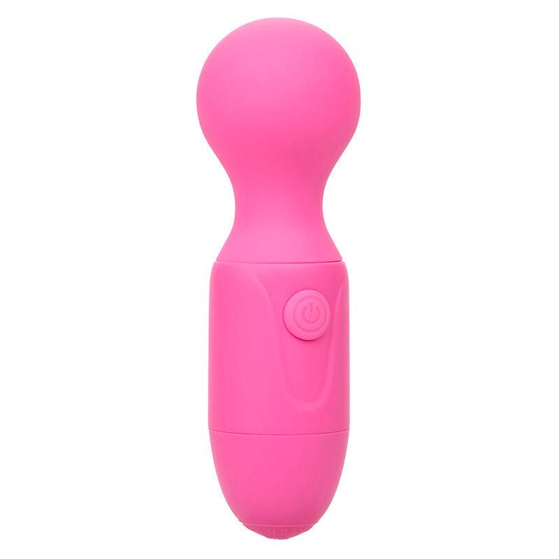 CALEXOTICS - FIRST TIME MASAJEADOR RECARGABLE 10 VIBRACIONES ROSA - Optelum