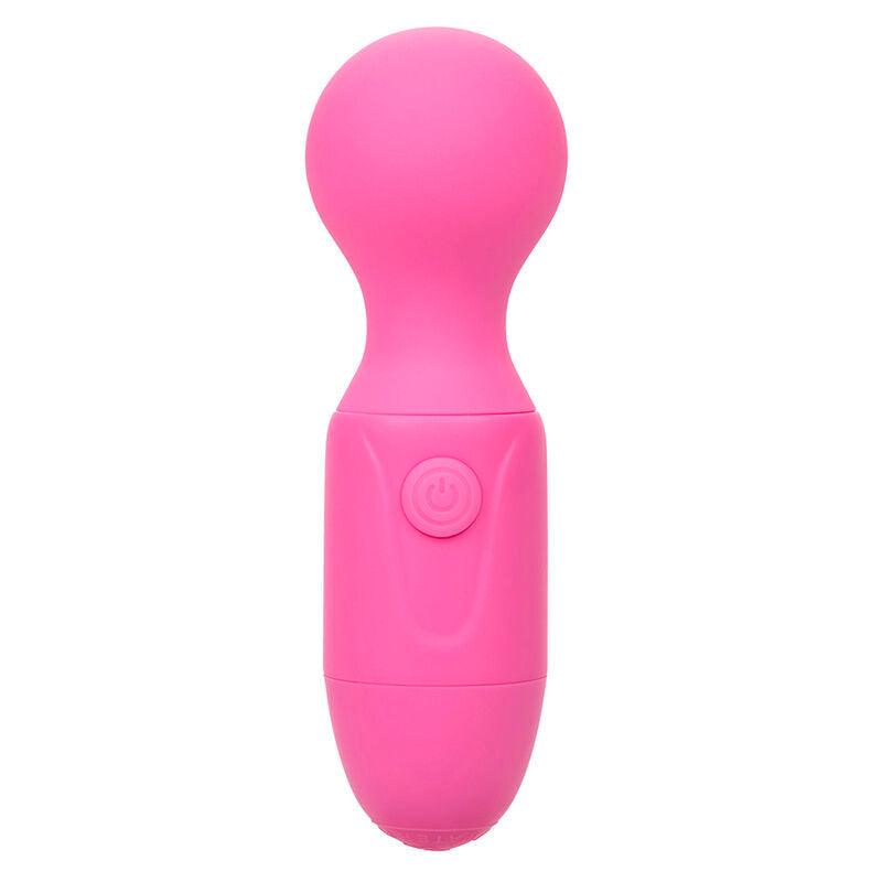 CALEXOTICS - FIRST TIME MASAJEADOR RECARGABLE 10 VIBRACIONES ROSA - Optelum