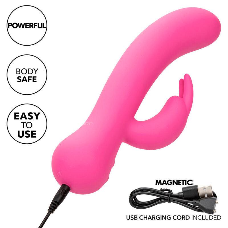 CALEXOTICS - FIRST TIME VIBRADOR RABBIT RECARGABLE ROSA - Optelum