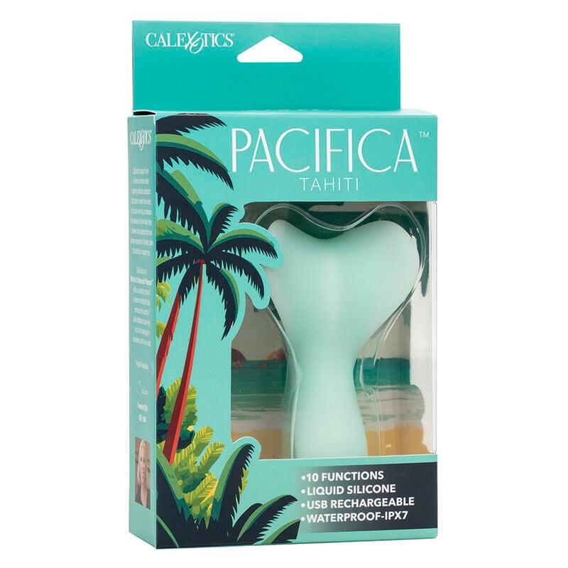 CALEXOTICS - PACIFICA TAHITI ESTIMULADOR 10 FUNCIONES AQUA - Optelum