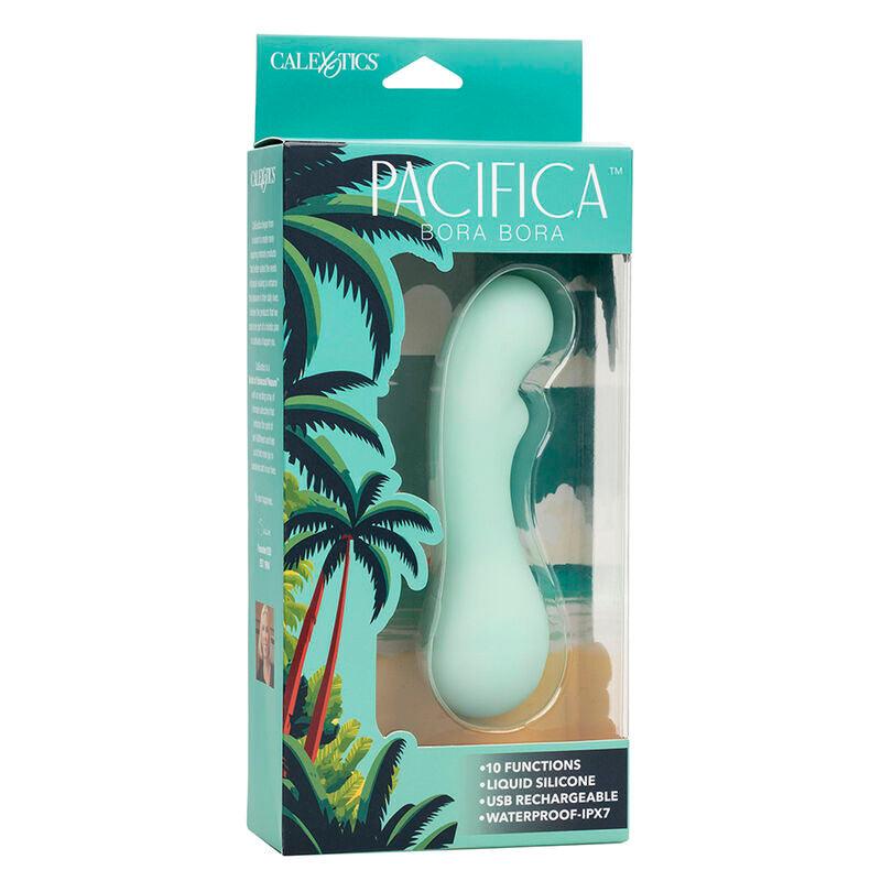 CALEXOTICS - PACIFICA BORA BORA ESTIMULADOR PUNTO G 10 VIBRACIONES AQUA - Optelum