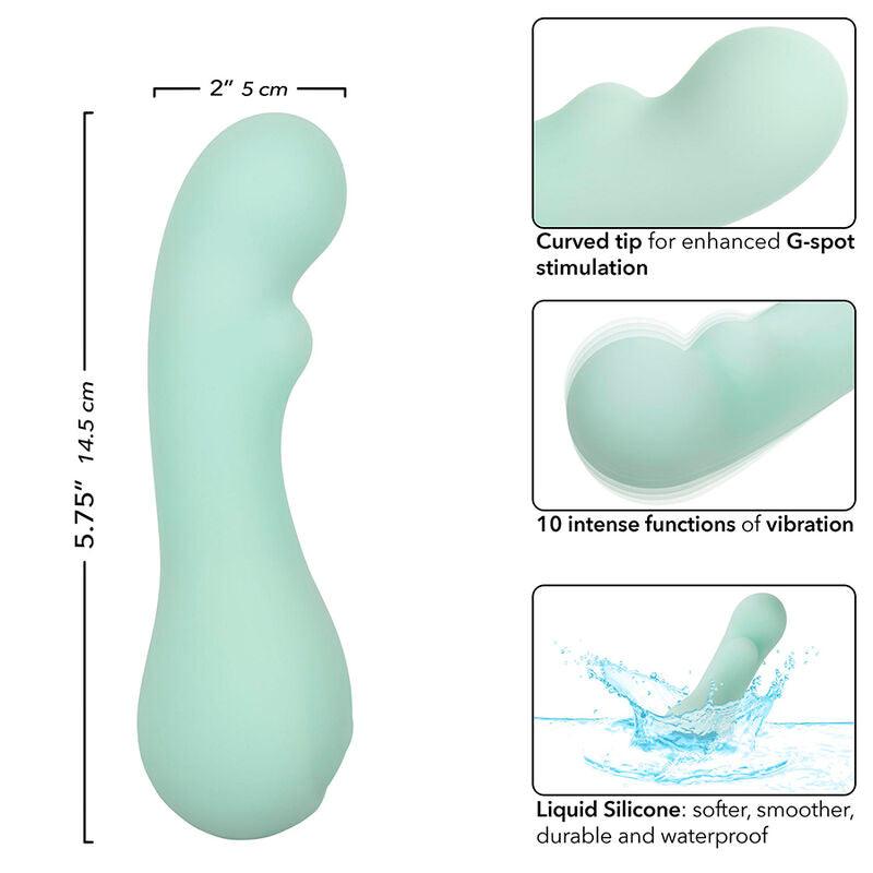 CALEXOTICS - PACIFICA BORA BORA ESTIMULADOR PUNTO G 10 VIBRACIONES AQUA - Optelum