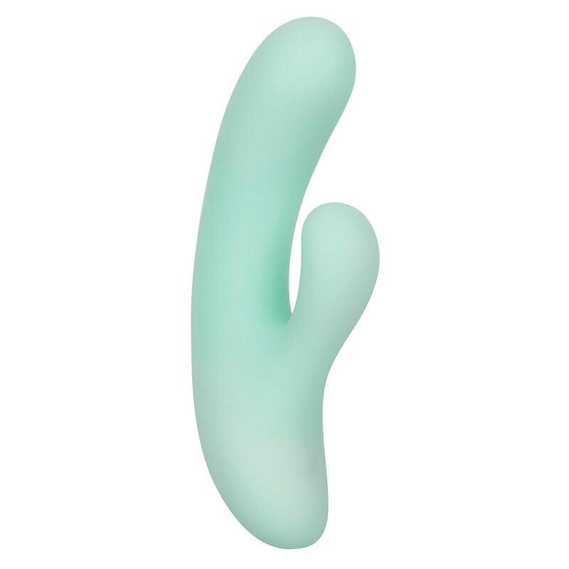 CALEXOTICS - PACIFICA FIJI VIBRADOR Y ESTIMULADOR PUNTO G 10 VIBRACIONES AQUA - Optelum