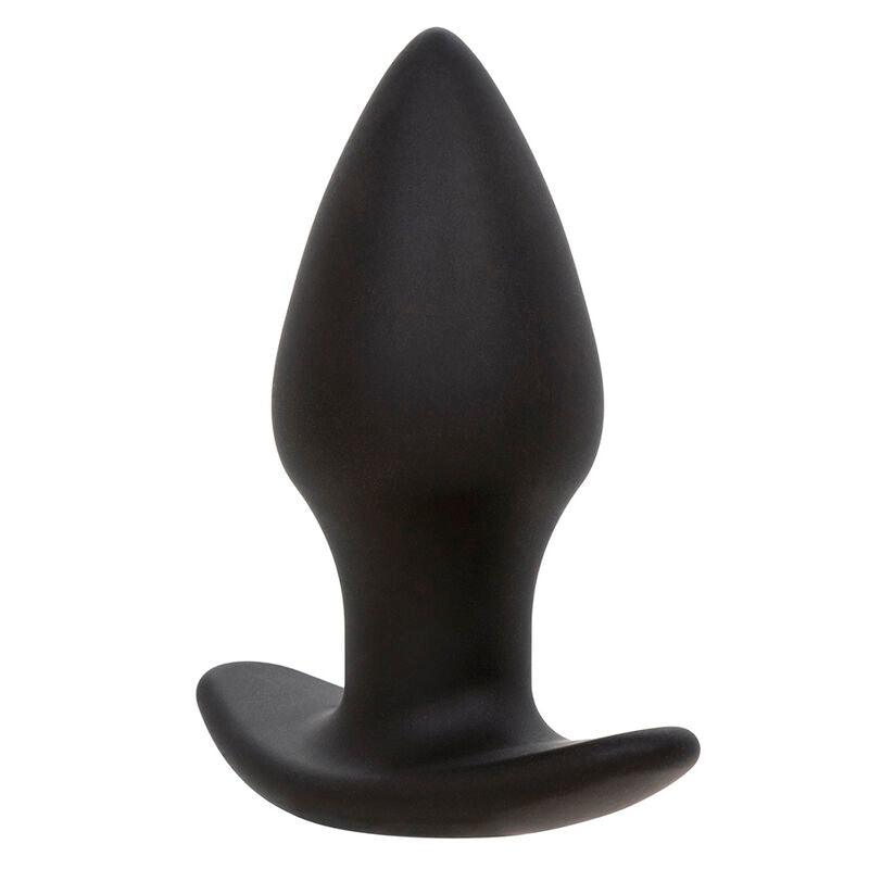 CALEXOTICS - ROCK BOTTOM PERFECT PLUG ANAL 10 VIBRACIONES SILICONA NEGRO - Optelum