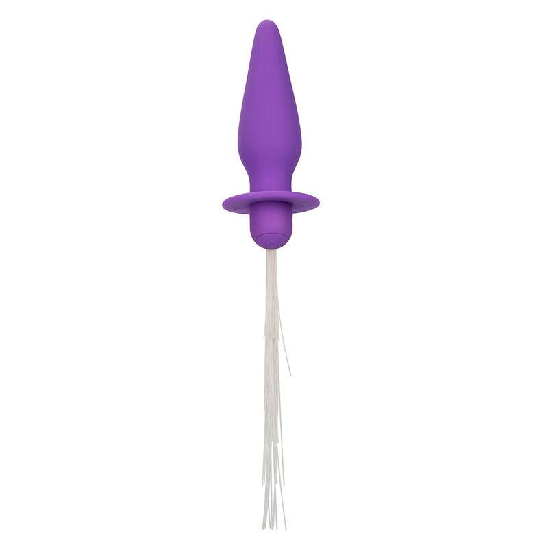 CALEXOTICS - SOUTHERN LIGHTS LIGHT UP PLUG ANAL CON LUCES 10 VIBRACIONES SILICONA VIOLETA - Optelum