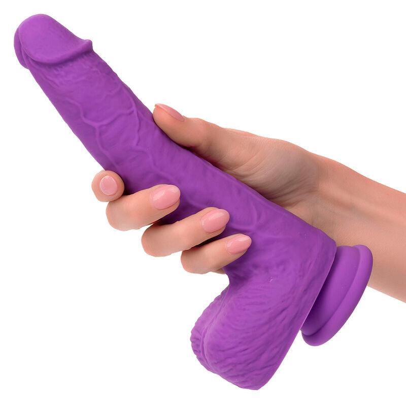 CALEXOTICS - STUDS VIBRADOR RECARGABLE Y GIRATORIO 10 VIBRACIONES VIOLETA - Optelum