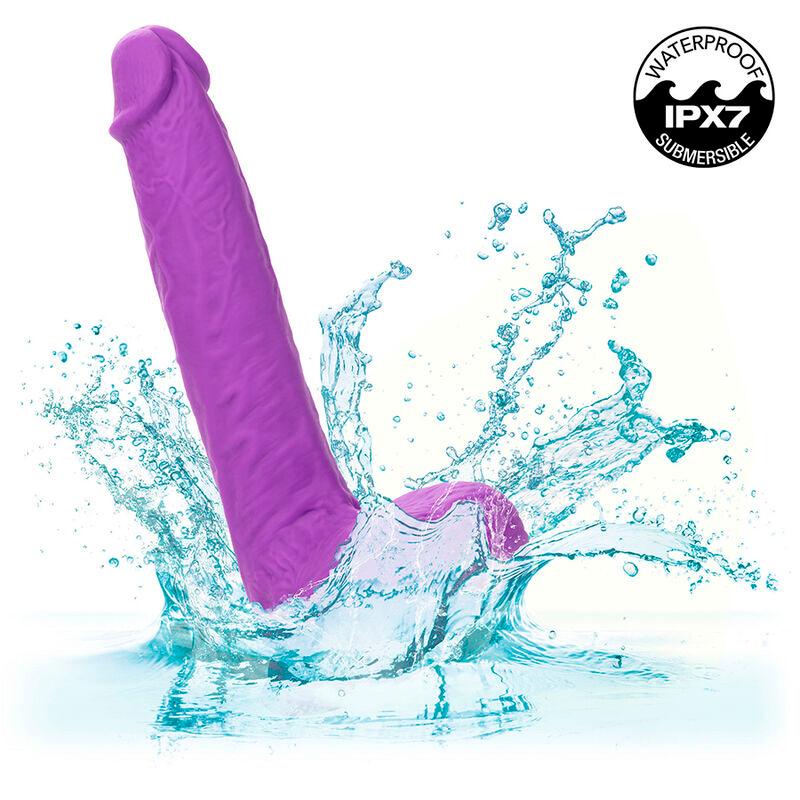 CALEXOTICS - STUDS VIBRADOR RECARGABLE Y GIRATORIO 10 VIBRACIONES VIOLETA - Optelum